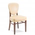 Camila II Beechwood Contemporary Modern Commercial Hospitality Restaurant Indoor Custom Fully Upholstered Dining Side Chair